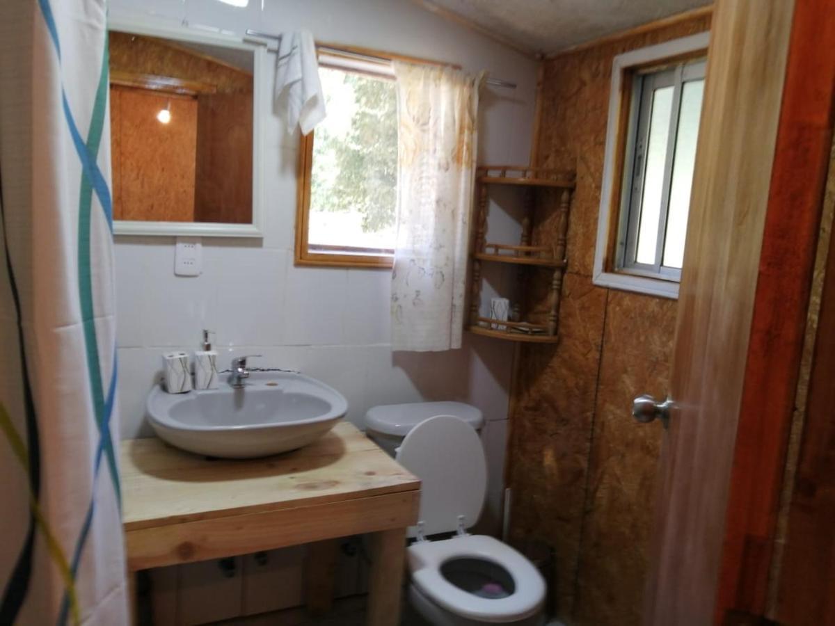Cabana May Pao, Para 3 En Melipeuco Cerca Del Parque Nacional Conguillio Esterno foto