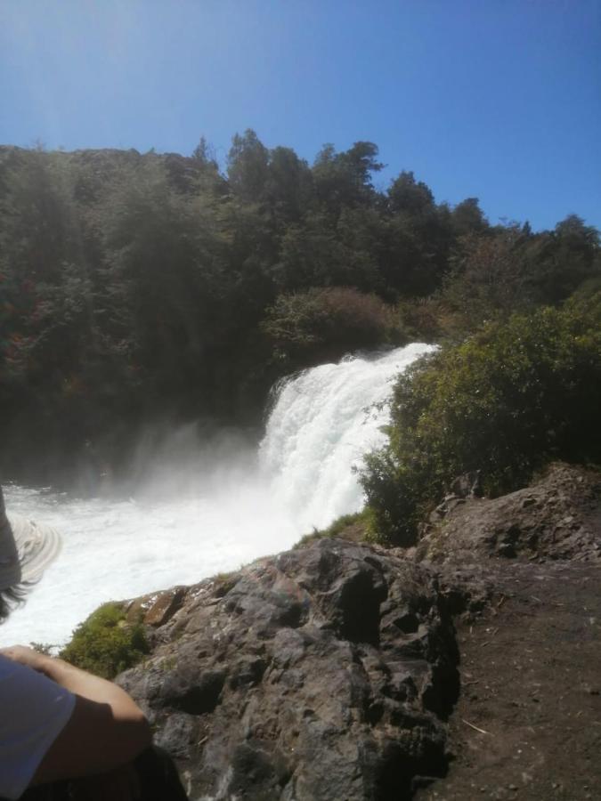 Cabana May Pao, Para 3 En Melipeuco Cerca Del Parque Nacional Conguillio Esterno foto