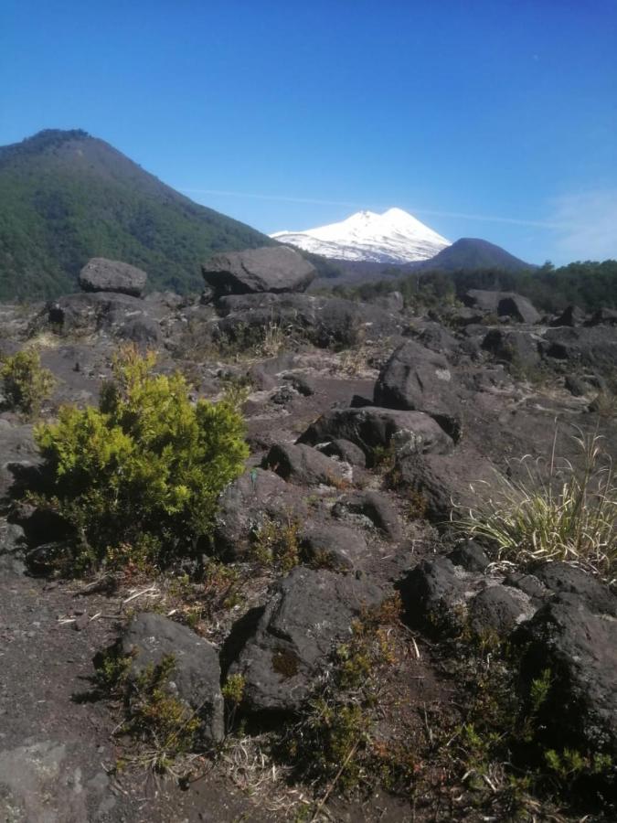 Cabana May Pao, Para 3 En Melipeuco Cerca Del Parque Nacional Conguillio Esterno foto