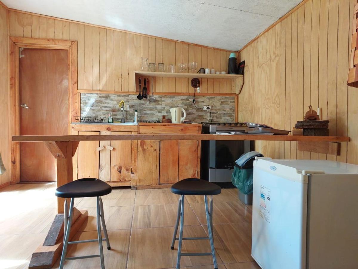 Cabana May Pao, Para 3 En Melipeuco Cerca Del Parque Nacional Conguillio Esterno foto